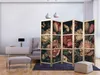 A room with a bed, dresser, and a folding screen. Náhľad obrázku produktu