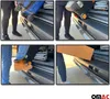 A collage of four images showing a person loading luggage and a box into the trunk of a car, demonstrating the use of a car accessory. Anteprima dell’immagine prodotto