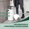 eluno Poubelle à poussoir 35 litres en tôle d'acier, Voir les images du produit 4