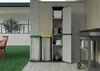 Armoire haute en résine 1 porte avec étagères réglables Voir les images du produit 3