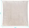 Aspero 4er Set Kissenbezüge aus Streifen-Flanell 60 x 60 cm Produktbild-Vorschau 5