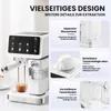 Zimilo Espressomaschine, 20 Bar, mit Milchsystem, Produktbild-Vorschau 6