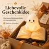 Halloween Deko Geist Figur mit LED Licht, lesender Geist Produktbild-Vorschau 5