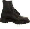 A single black boot shown from the side against a white background. Produktbild-Vorschau