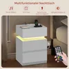 WOLTU Nachttisch mit Ladefunktion, LED-Beleuchtung 25 Produktbild-Vorschau 6