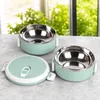 Thermo Lunchbox 2,1 L 3 Fächer Edelstahl, auslaufsicher, Produktbild-Vorschau 10