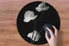 MuchoWow® Mauspad Mousepad Orchidee - Blumen - Schwarz - Produktbild-Vorschau 3