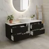 RODAN | Mobile Sottolavabo - Nero e Bianco - 140 cm - Con Anteprima dell’immagine prodotto 3