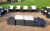 Polster für Polyrattan Sofa 160x60x7cm sitzkissen | Produktbild-Vorschau 6