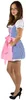 Dirndl für Damen blau/weiß/rosa kariert, Größe:XL Produktbild-Vorschau 2