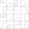 ESTAhome tapeta Art Decó vzor bílá a černá 53 cm x 10,05 m Náhled obrázku produktu 8