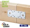Alberts 847081 Connettore piatto, zincato sendzimir, 100 x Anteprima dell’immagine prodotto 6