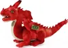 RAPPA Plschdrache 40 cm rot ECO-FRIENDLY Produktbild-Vorschau 3