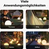 Wiltec Kugelleuchte Ø 30 cm mit Erdspieß, Gartenleuchte 40 Produktbild-Vorschau 8