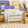 Coemo Musikinstrumente aus Holz Spielzeug Klavier oder Produktbild-Vorschau 8