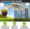 BRAST Alu Sonnenschirm Ampelschirm | 3x3m rechteckig | Produktbild-Vorschau 6