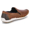 Rieker Herren Echtleder Slipper braun, Herren:44 EU Produktbild-Vorschau 38
