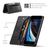 A product image showing a phone case with card slots and cash holder, along with a phone inside. Produktbild-Vorschau