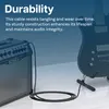 MMOBIEL Instrumentenkabel 6.35mm – Gitarrenkabel – Audio Produktbild-Vorschau 4