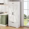 Aufbewahrungsschrank 80x40x180, verstellbare Böden, Produktbild-Vorschau 13
