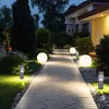 7er Set LED Solarlampe, Erdspieß, Kugel Produktbild-Vorschau 2