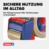 Tesa Economy Handabroller Braun, Paketbandabroller, Produktbild-Vorschau 13