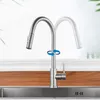 Edelstahl Küchenarmatur Ausziehbar Wasserhahn mit Brause Produktbild-Vorschau 5