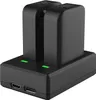 SJCAM C300 Kamera-Akkuladegeraet, Dual-Slot-Ladegeraet mit Produktbild-Vorschau 1