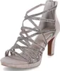 MARCO TOZZI Damen Sandalette Glitzer Kreuzriemen Produktbild-Vorschau 9
