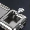 INF Kapesní popelník Mini Square - Přenosný kovový držák na Náhled obrázku produktu 4