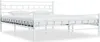 Struttura letto in metallo bianco 160×200 cm Anteprima dell’immagine prodotto 14