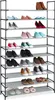 Relaxdays XXL Schuhregal Stecksystem, 10 Ebenen, für 50 Produktbild-Vorschau 1