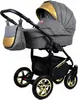 BabyLux® Gold Lux | 2in1 Kinderwagen Set | Flaxen | Produktbild-Vorschau 2