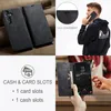 Galaxy S24+ Brieftasche Hülle, Retro Kunstledertasche Stand Produktbild-Vorschau 5