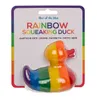 OOTB Regenbogen Quietsche-Ente Pride ca. 10 cm Produktbild-Vorschau 6