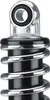 Set ammortizzatori 340mm cromo/nero (10/10mm) universale Anteprima dell’immagine prodotto 4