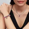 Pandora Charm-hanger voor dames, bloemmotief, sterling Productafbeelding-voorbeeld 4