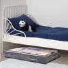 3 Stück 90L Groß Aufbewahrungstasche, Faltbare Unterbett Produktbild-Vorschau 2