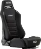 A black racing seat on a white background. Podgląd zdjęcia produktu