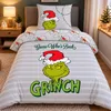 Set di lenzuola Grinch, 135x200 cm e 80x80 cm - Lenzuola in Anteprima dell’immagine prodotto 1