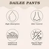 Dailee Pants Maxi - 40x inkontinenční kalhotky pro dospělé Náhled obrázku produktu 4