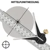 Edelstahl Winkelmesser 30 cm, Kombinationswinkel, Produktbild-Vorschau 2