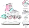 Nils Extreme Inline Skates 2in1 - Schlittschuhe für Kinder Produktbild-Vorschau 3
