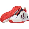 Hummel DAGAZ Handballschuhe Herren weiß rot navy Gr 44 Produktbild-Vorschau 7