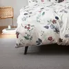 elegante Mako-Satin Bettwäsche Montypie malve 135x200 cm + Produktbild-Vorschau 3