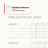Agenda hebdomadaire et carnet de notes Medium A5 Port Red Voir les images du produit 8