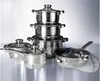 Masterpan set di pentole in acciaio inox 12 pezzi per Anteprima dell’immagine prodotto 3