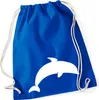 Huuraa Turnbeutel Delfin Silhouette 12 Liter Bright Royal Produktbild-Vorschau 1