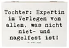 Mr. & Mrs. Panda Box Spruch Tochter Expertin 22 x 15 cm - Produktbild-Vorschau 1