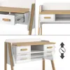 Pracovný stôl Vitalispa Malia biely 97 x 51 cm, Model 52185 Náhľad obrázku produktu 6
